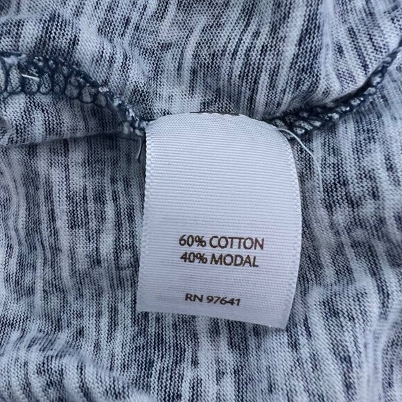 J.Jill Women’s Blue/White Print Top Long Sleeve Size XS - Picture 7 of 7